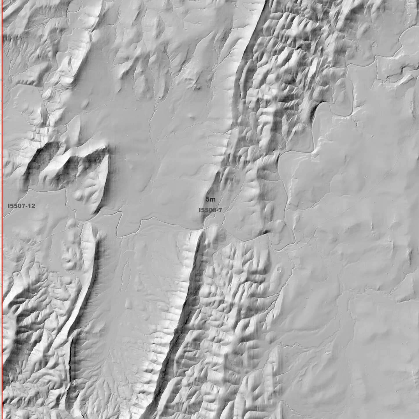 Cudal 1m & 5m Digital Elevation Models (I5508-7)