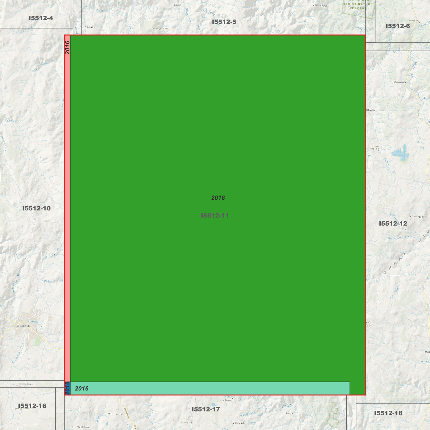 Golspie 2m Digital Elevation Models (I5512-11)