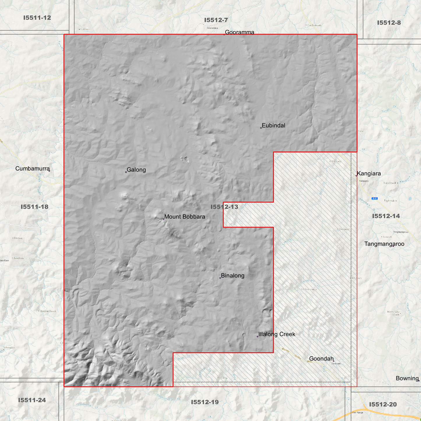 Binalong 1m & 5m Digital Elevation Models (I5512-13)