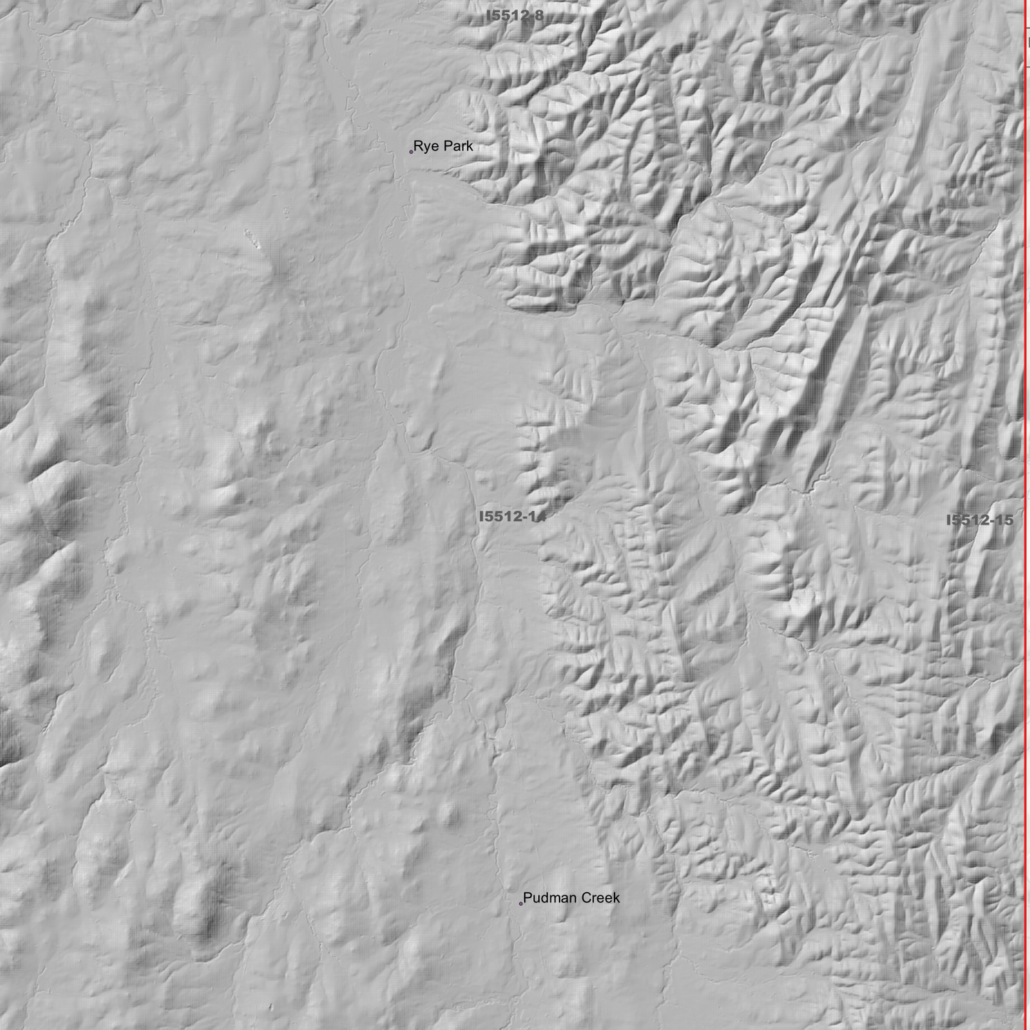 Tangmangaroo 1m & 5m Digital Elevation Models (I5512-14)