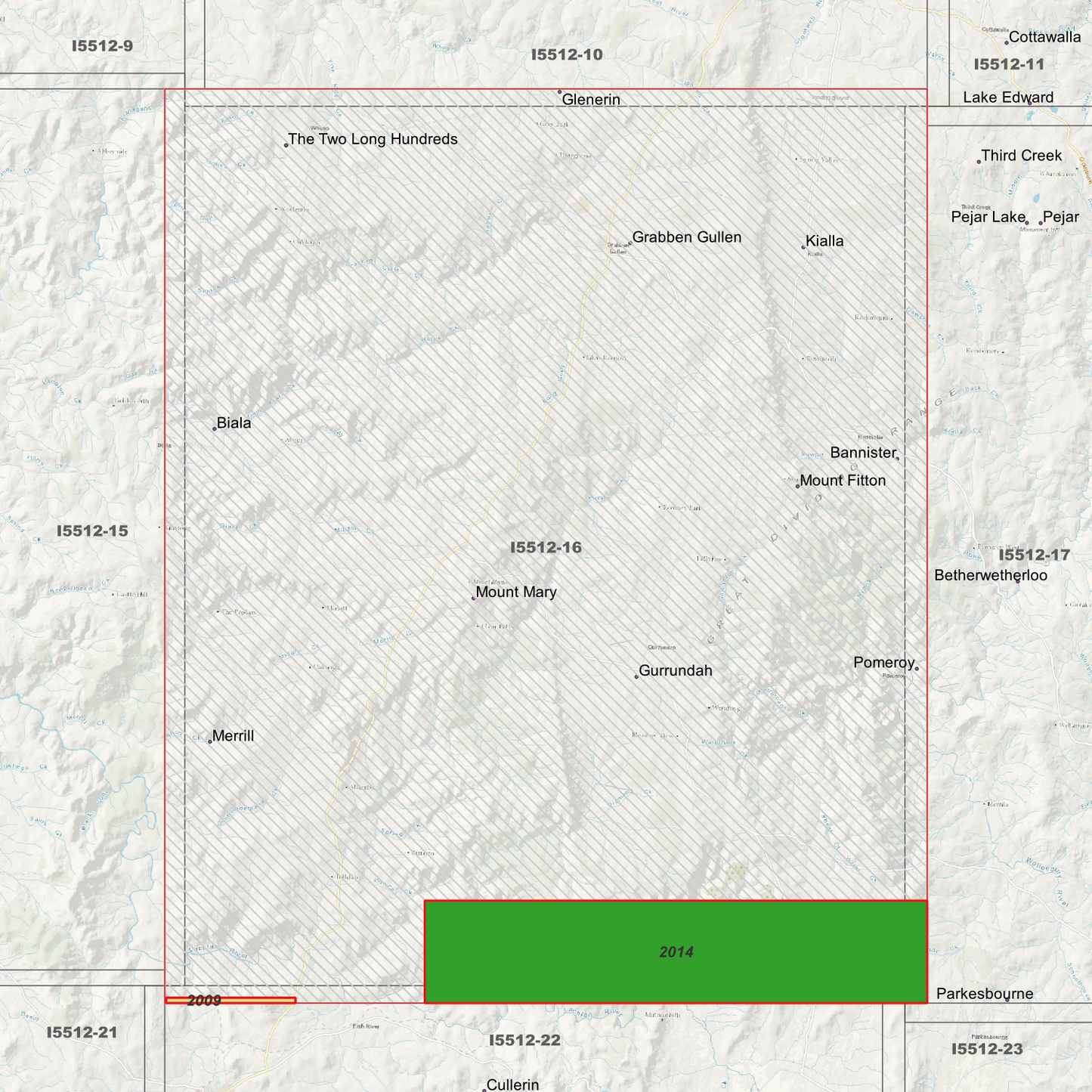 Grabben Gullen 1m & 5m Digital Elevation Models (I5512-16)