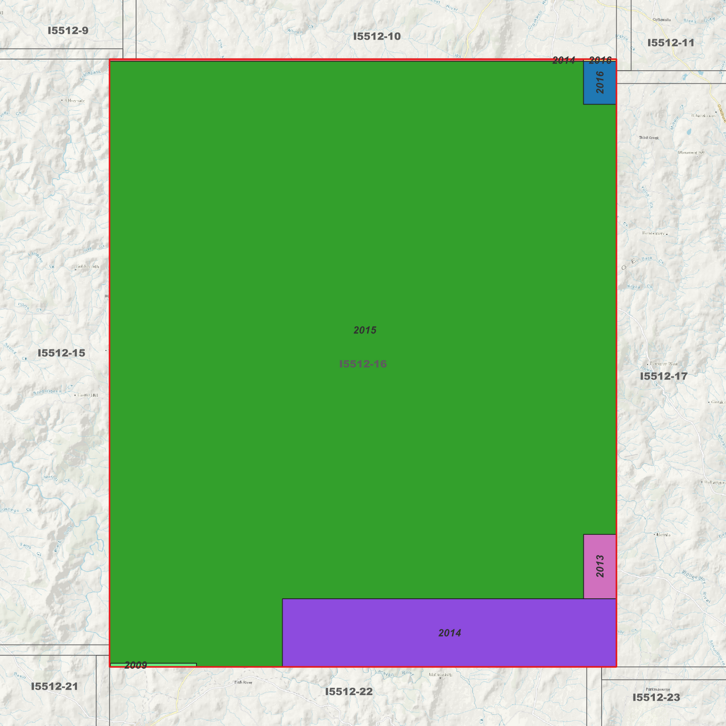 Grabben Gullen 1m & 5m Digital Elevation Models (I5512-16)