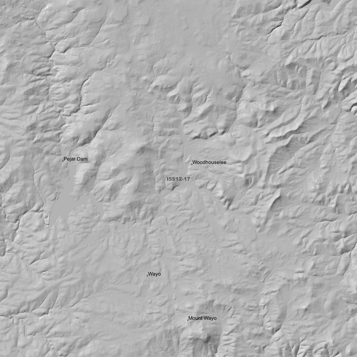 Pejar 1m & 5m Digital Elevation Models (I5512-17)
