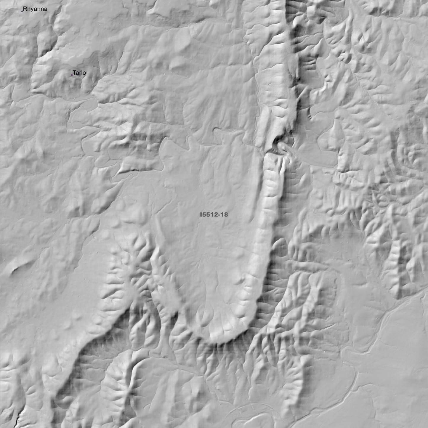 Marulan 1m & 5m Digital Elevation Models (I5512-18)