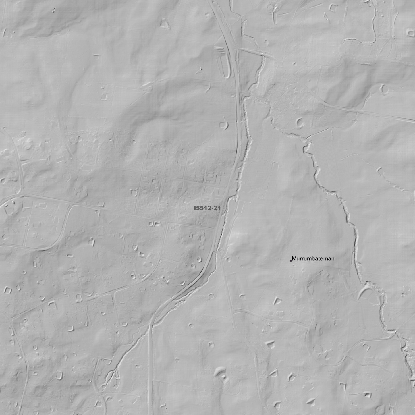 Murrumbateman 1m & 5m Digital Elevation Models (I5512-21)
