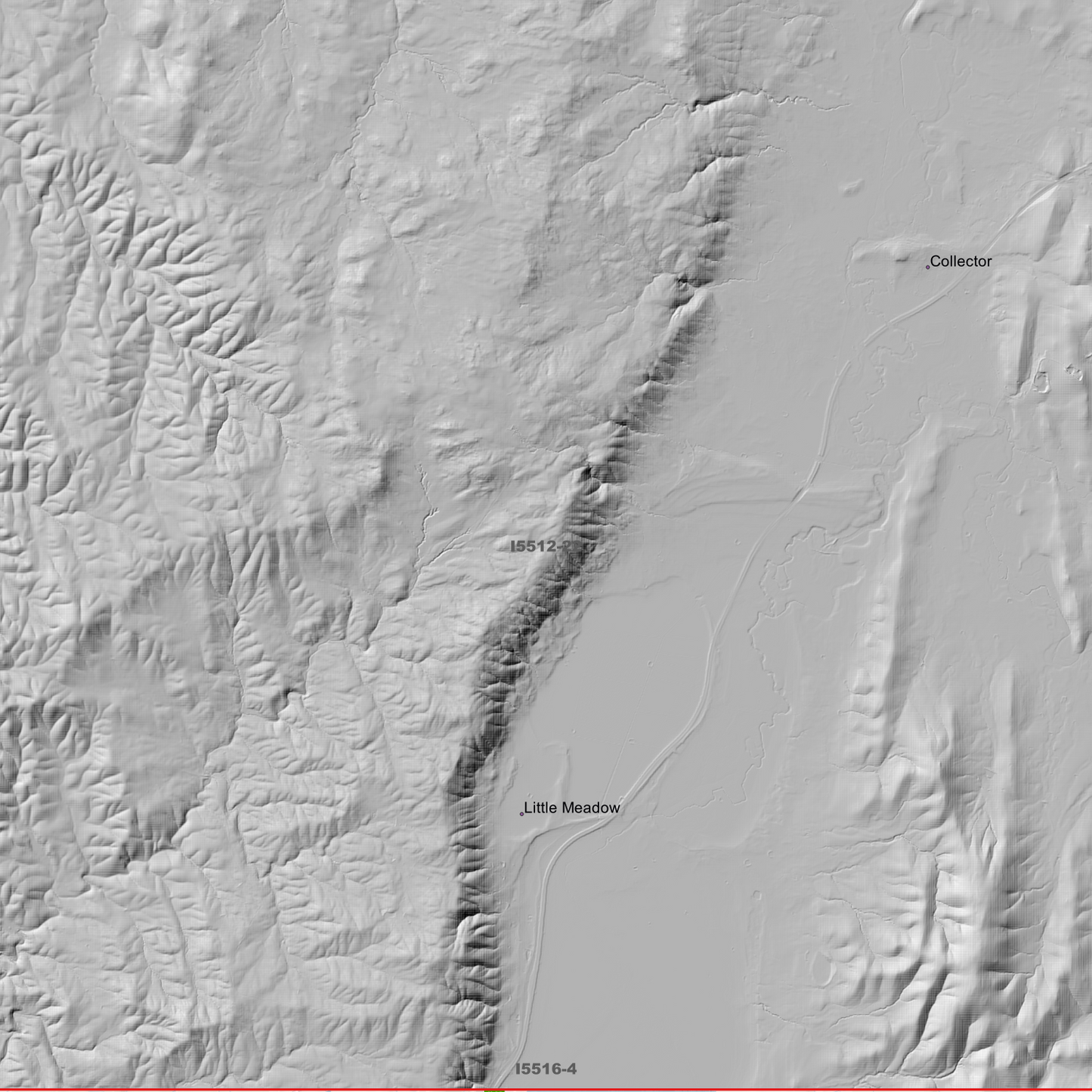 Gunning 1m & 5m Digital Elevation Models (I5512-22)