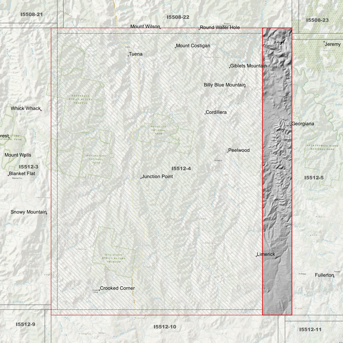 Tuena 2m & 5m Digital Elevation Models (I5512-4)