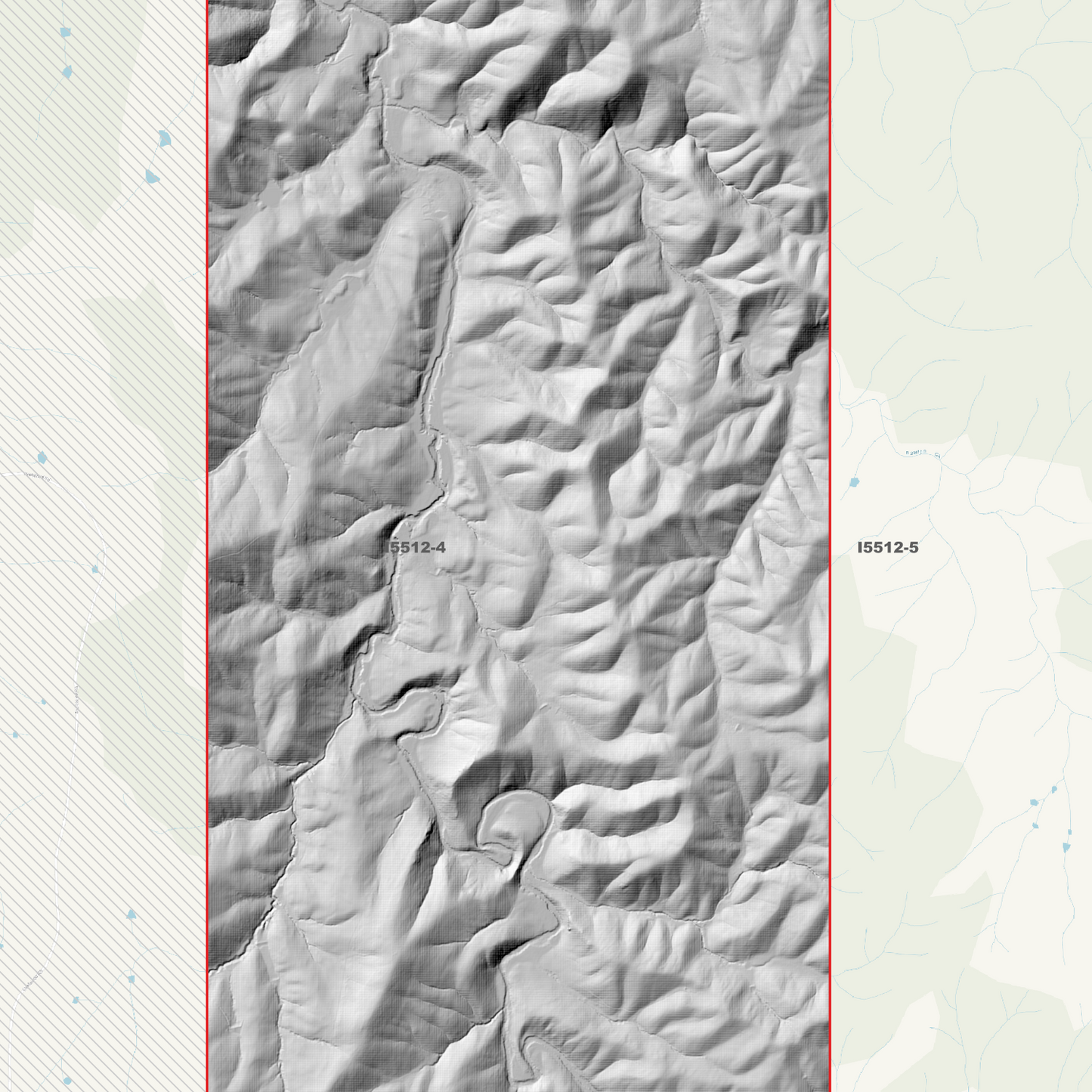 Tuena 2m & 5m Digital Elevation Models (I5512-4)