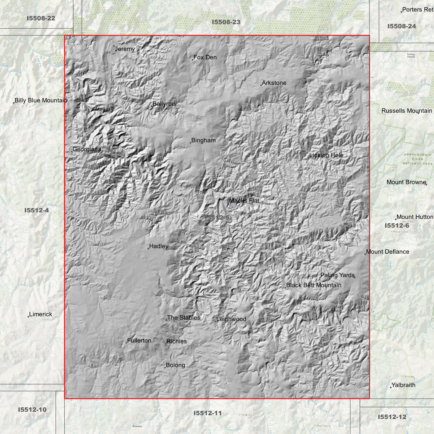 Hadley 2m Digital Elevation Models (I5512-5)