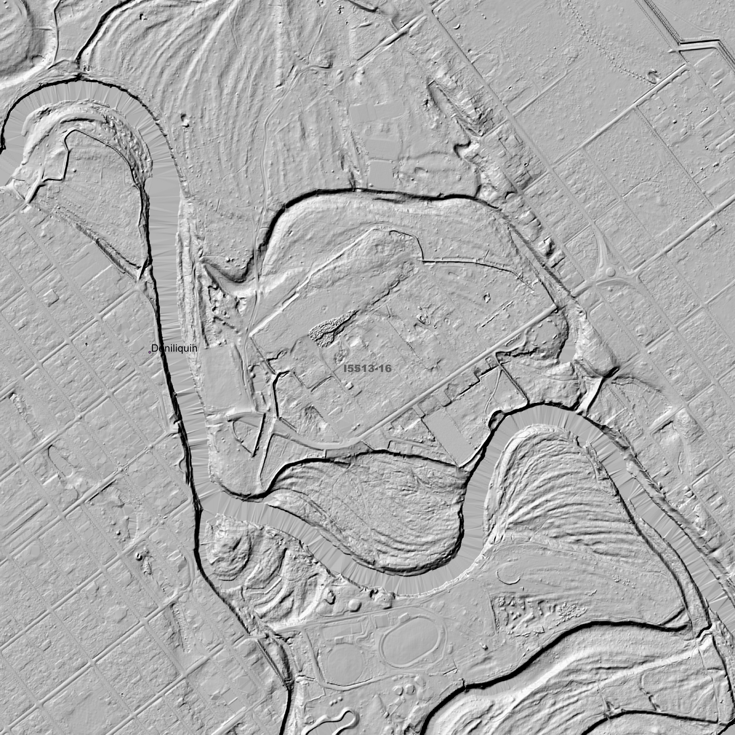 Deniliquin 1m Digital Elevation Models (I5513-16)