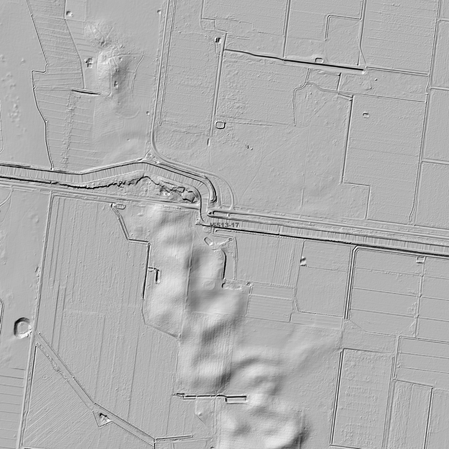 Tuppal 1m Digital Elevation Models (I5513-17)