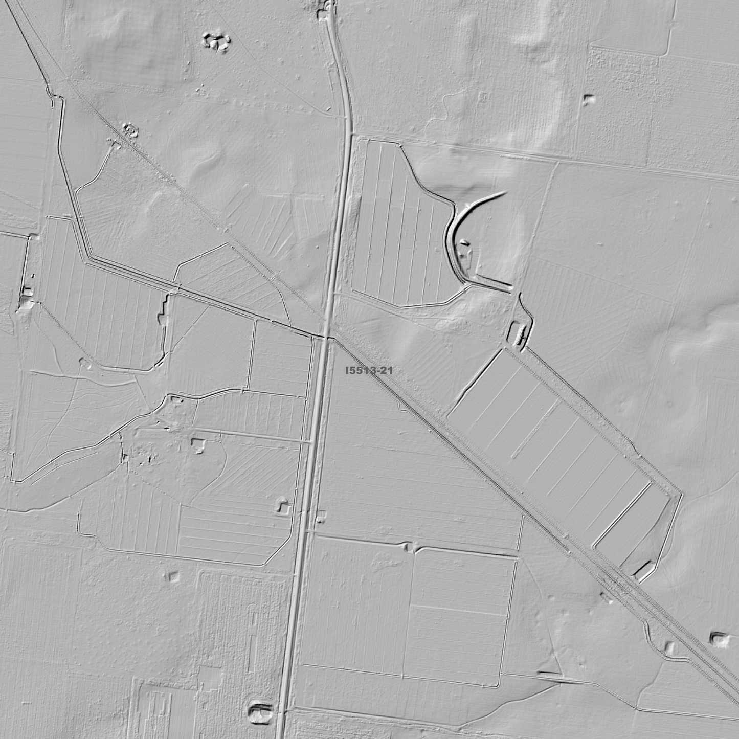 Womboota 1m & 2m Digital Elevation Models (I5513-21)