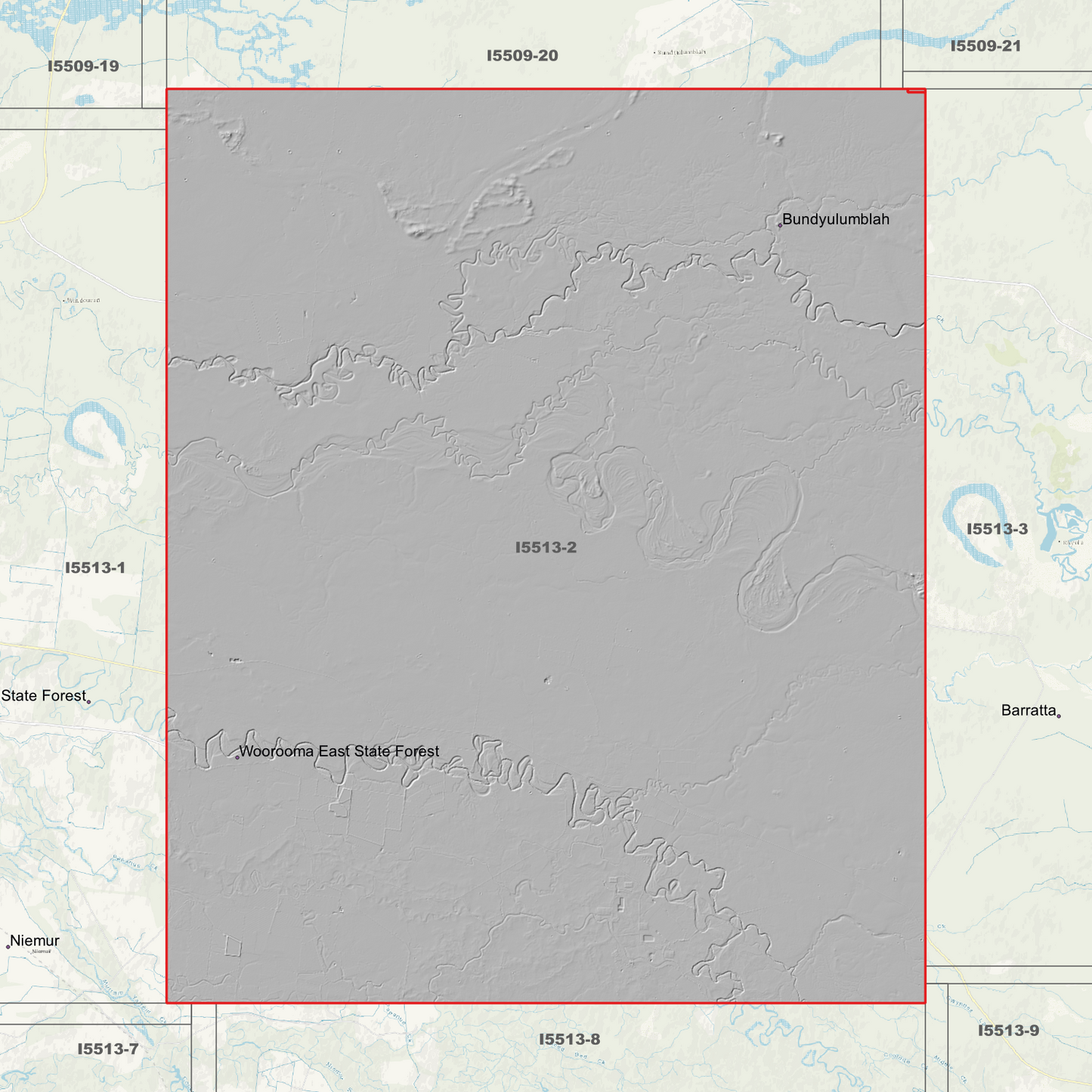 Bundy 1m Digital Elevation Models (I5513-2)