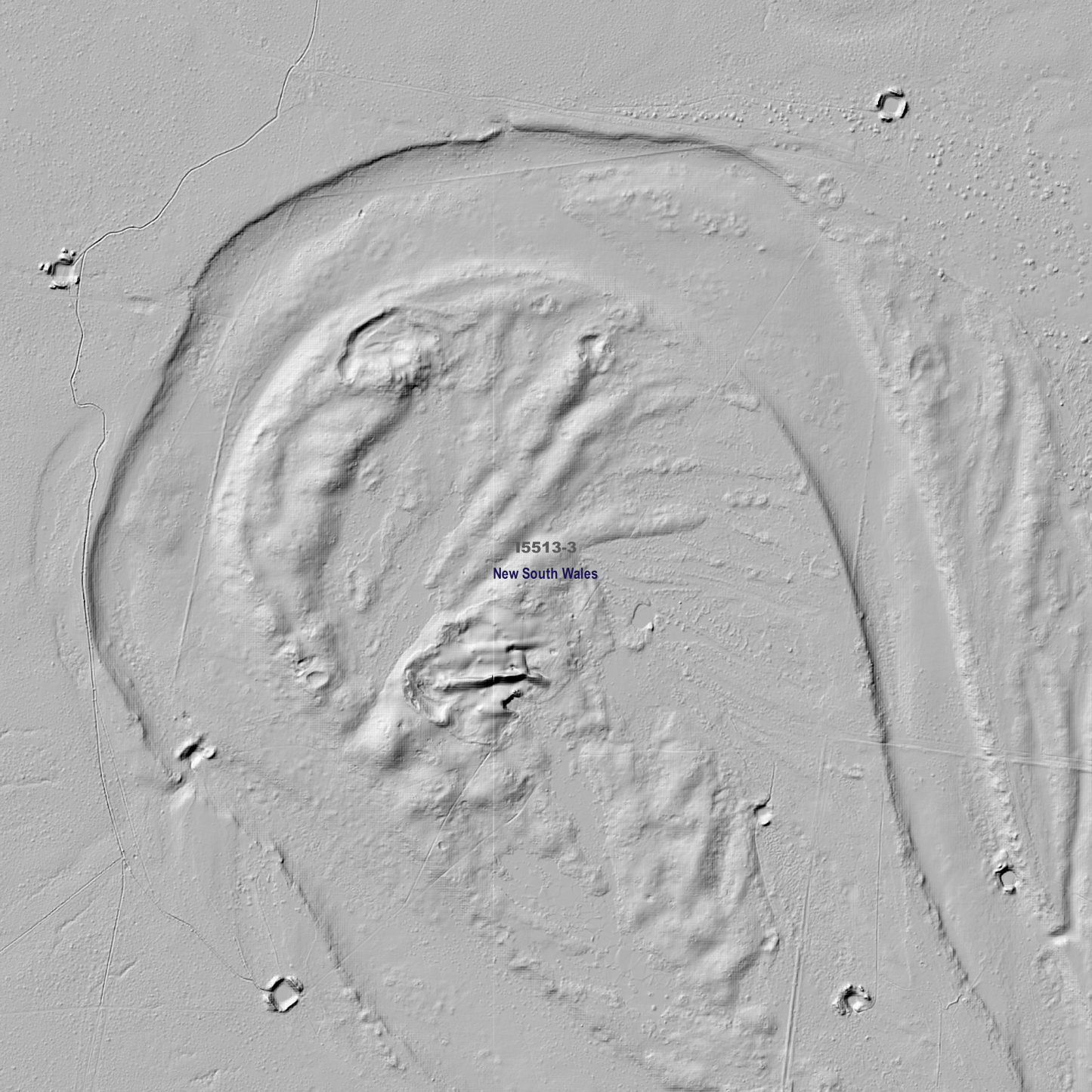 Five Corners 1m Digital Elevation Models (I5513-3)
