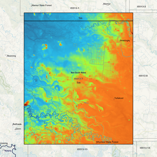Tullakool 1m Digital Elevation Models (I5513-7)