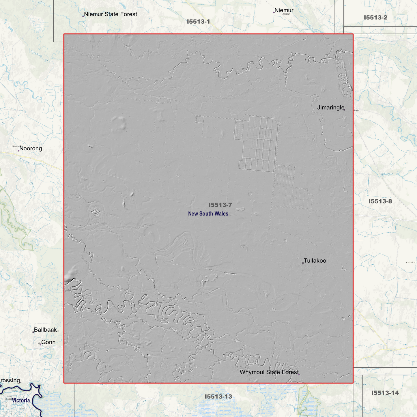 Tullakool 1m Digital Elevation Models (I5513-7)