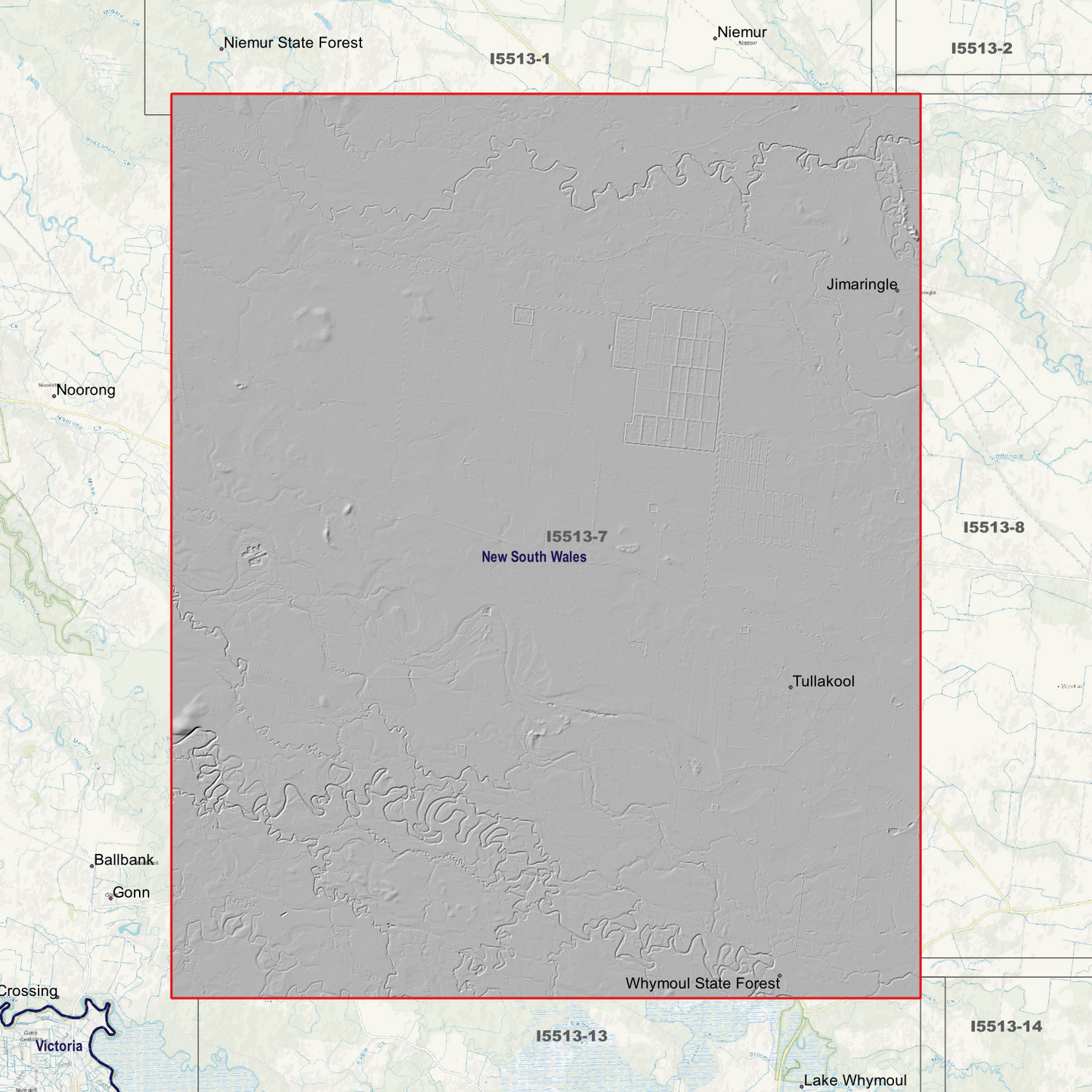 Tullakool 1m Digital Elevation Models (I5513-7)