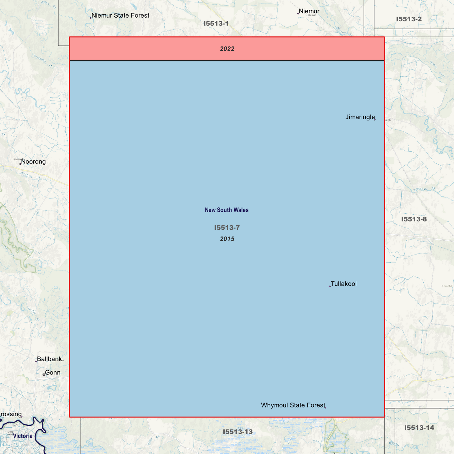 Tullakool 1m Digital Elevation Models (I5513-7)