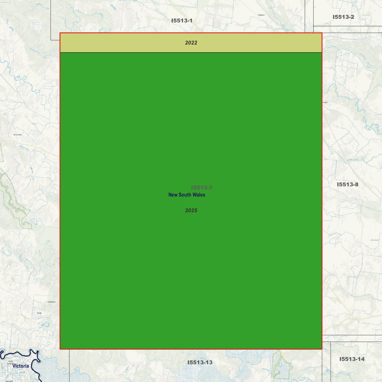 Tullakool 1m Digital Elevation Models (I5513-7)