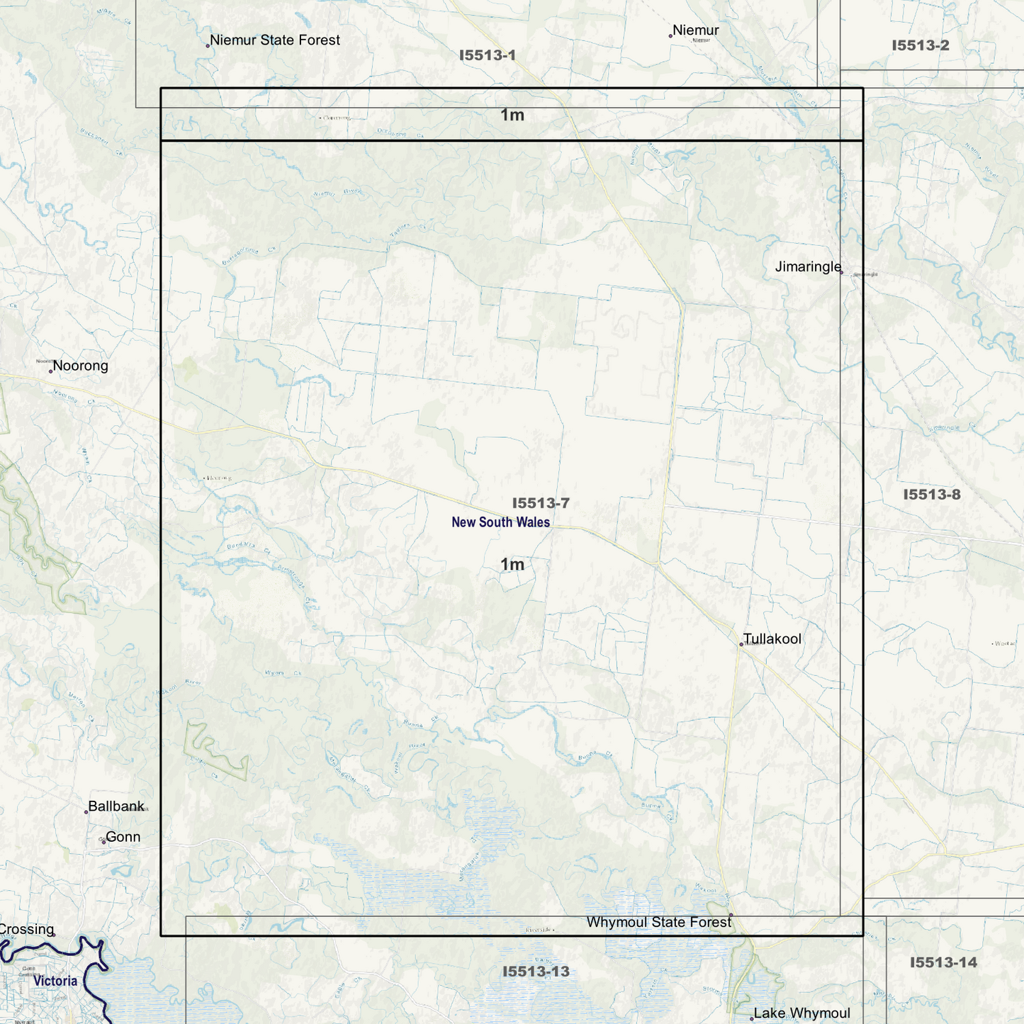 Tullakool 1m Digital Elevation Models (I5513-7)