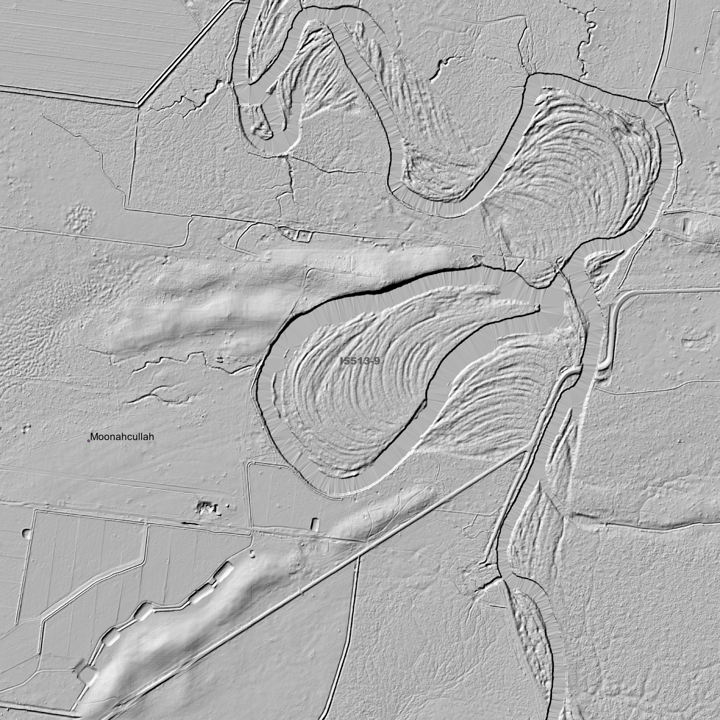 Moonahcullah 1m Digital Elevation Models (I5513-9)