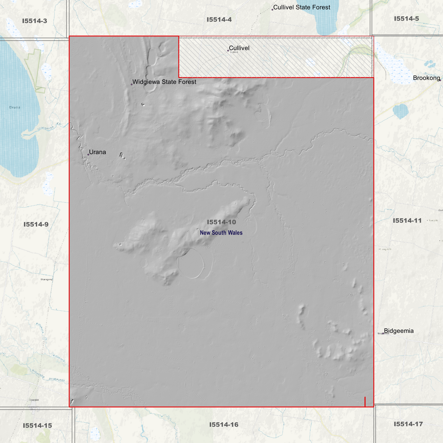 Urana 1m & 5m Digital Elevation Models (I5514-10)