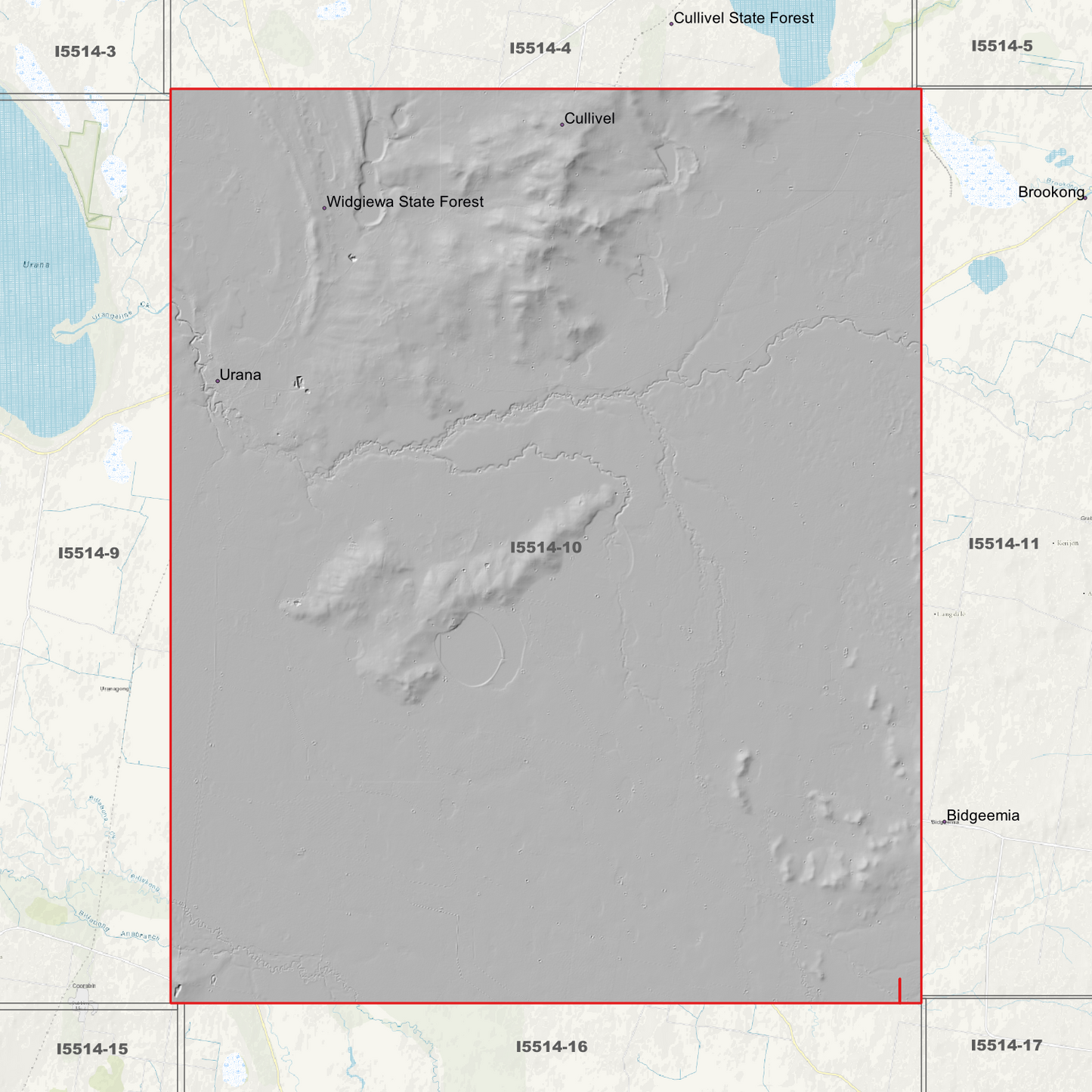 Urana 1m & 5m Digital Elevation Models (I5514-10)