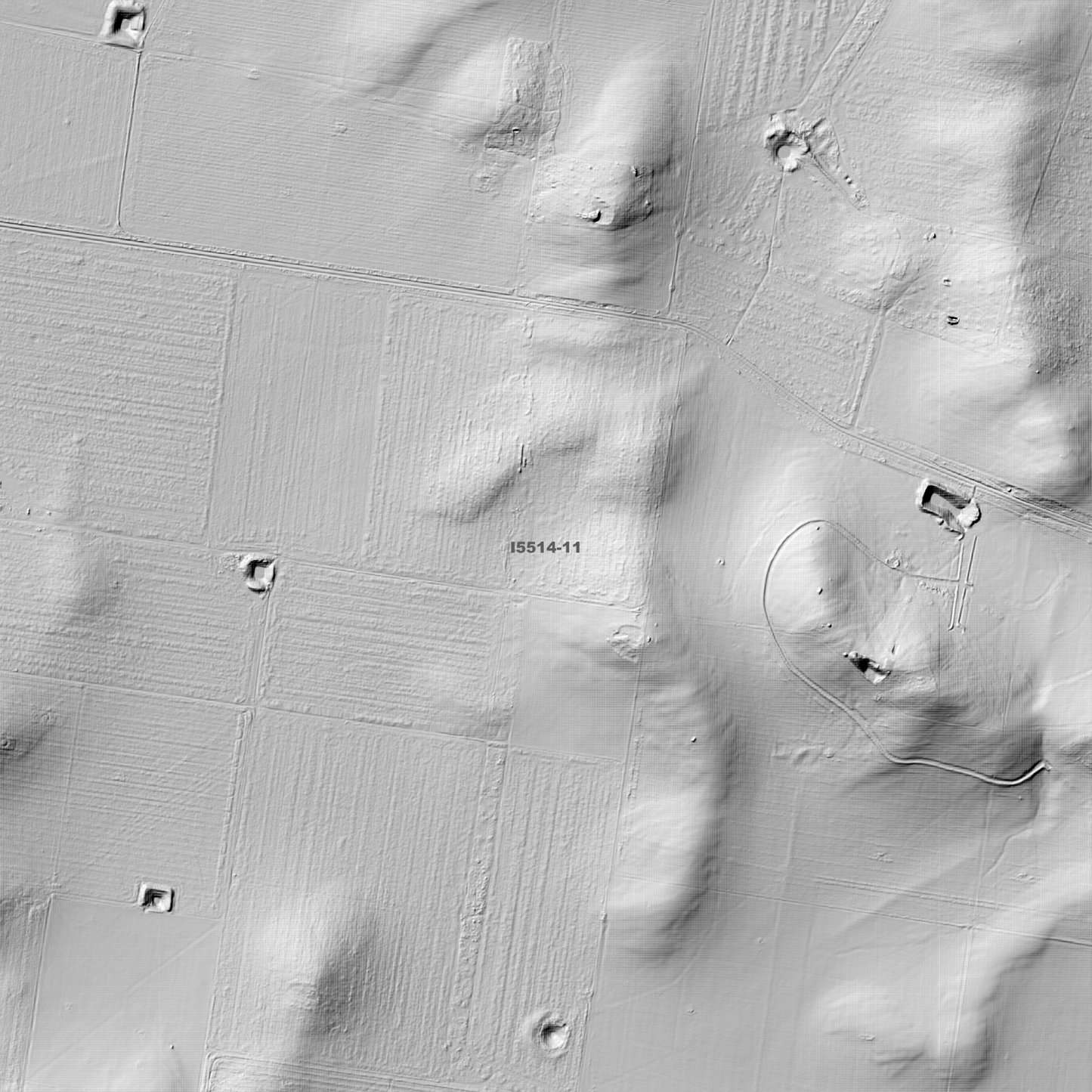 Urangeline 1m & 5m Digital Elevation Models (I5514-11)