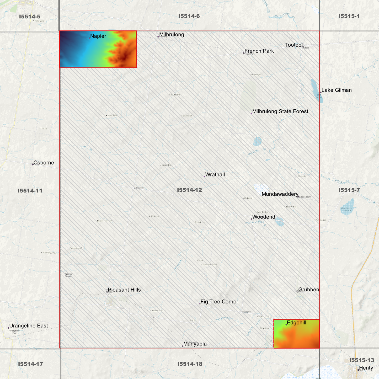 Wrathwall 1m & 5m Digital Elevation Models (I5514-12)
