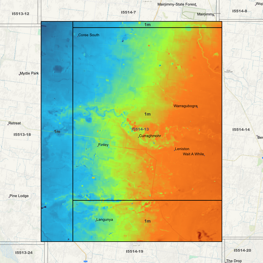 Finley 1m Digital Elevation Models (I5514-13)