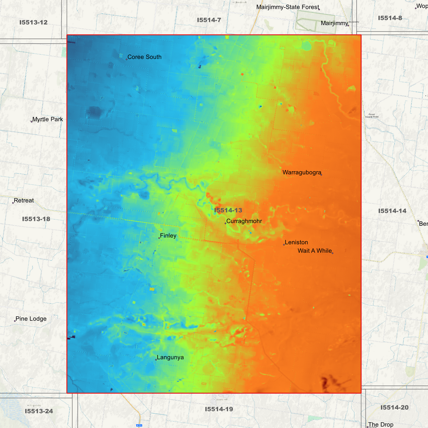 Finley 1m Digital Elevation Models (I5514-13)