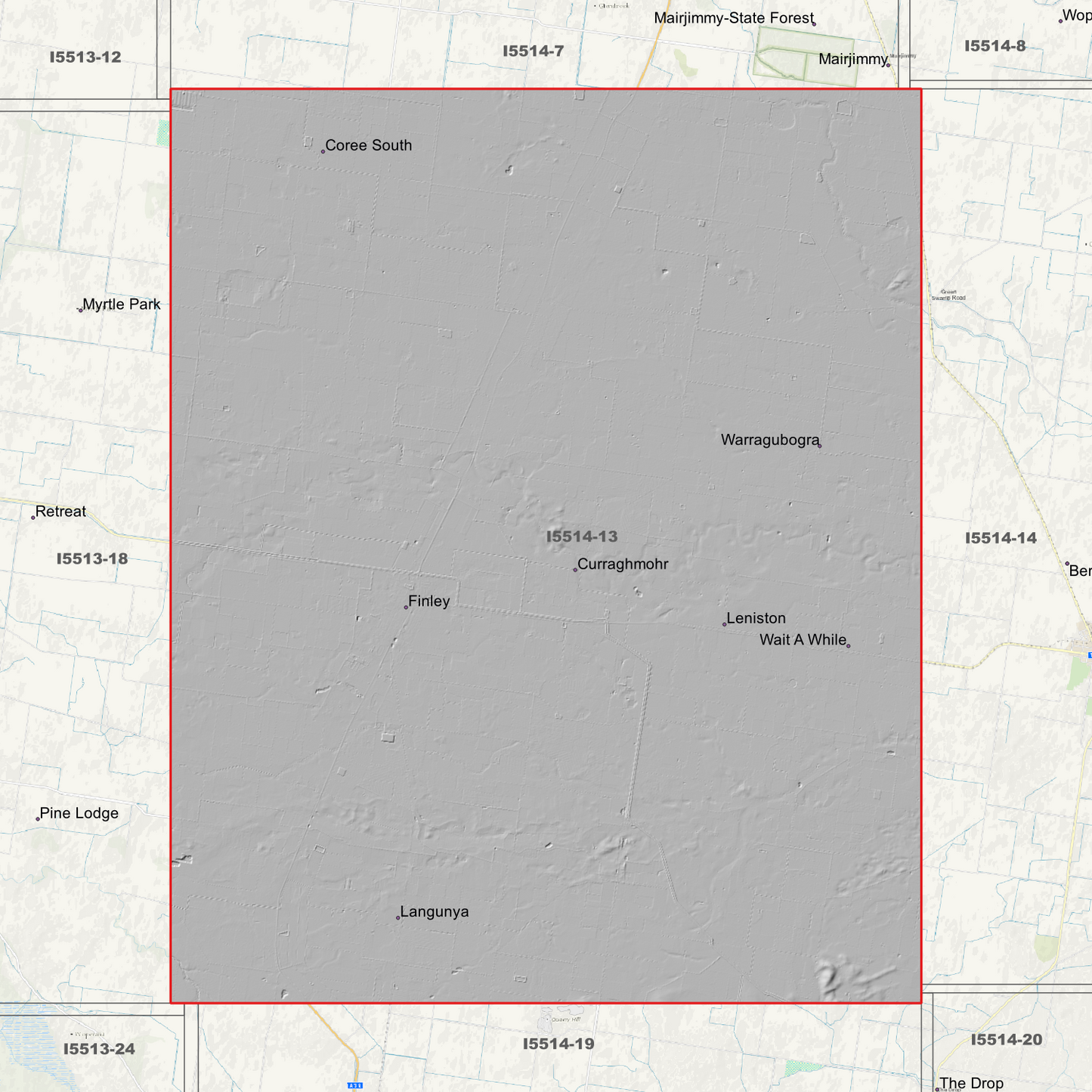 Finley 1m Digital Elevation Models (I5514-13)