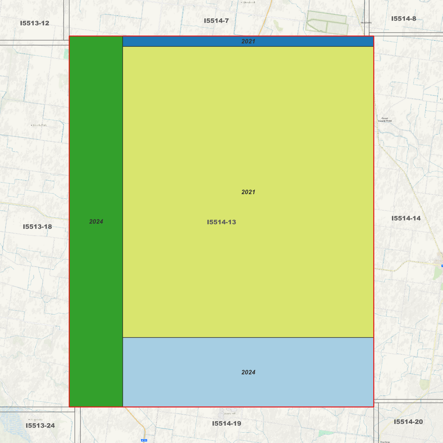 Finley 1m Digital Elevation Models (I5514-13)