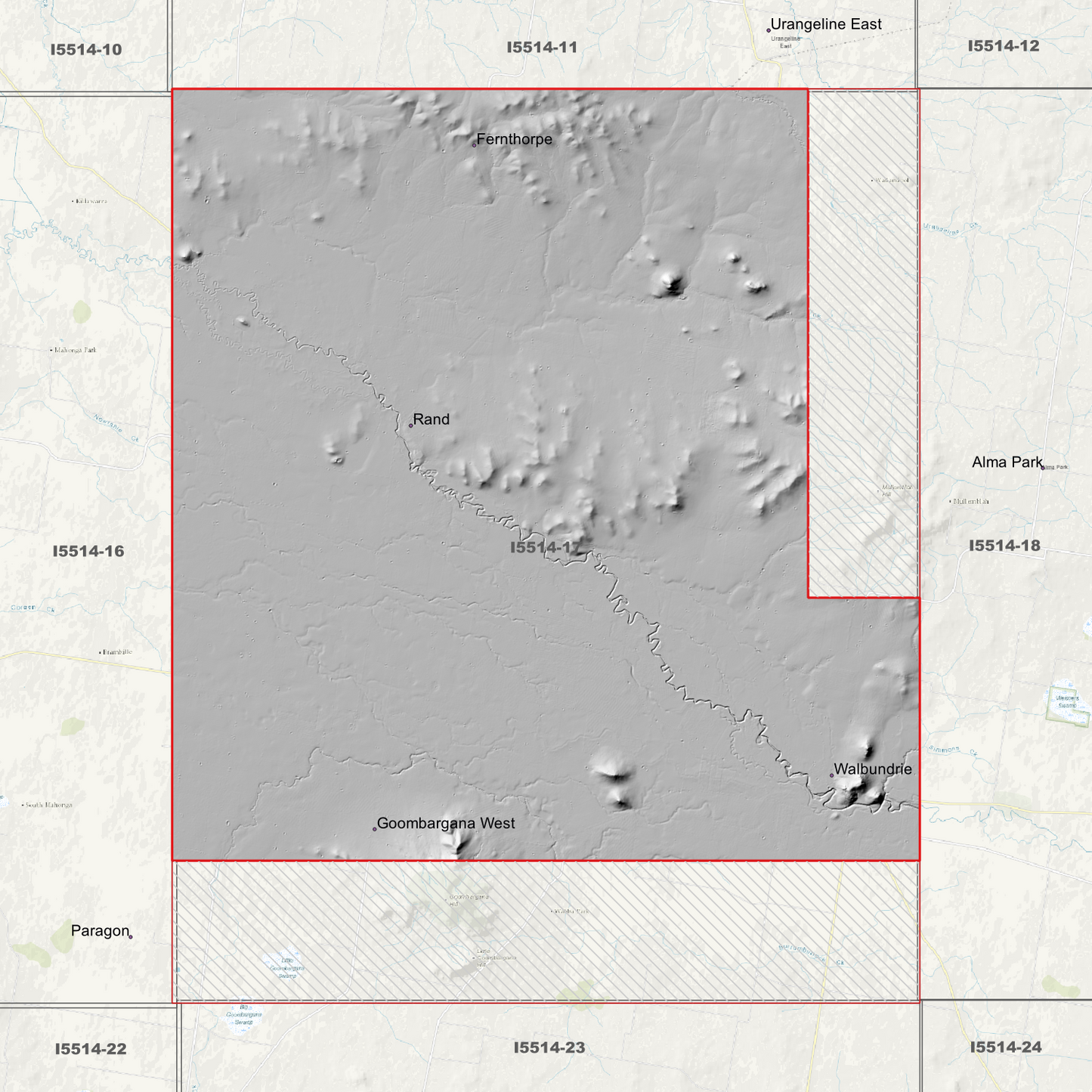 Rand 1m & 5m Digital Elevation Models (I5514-17)