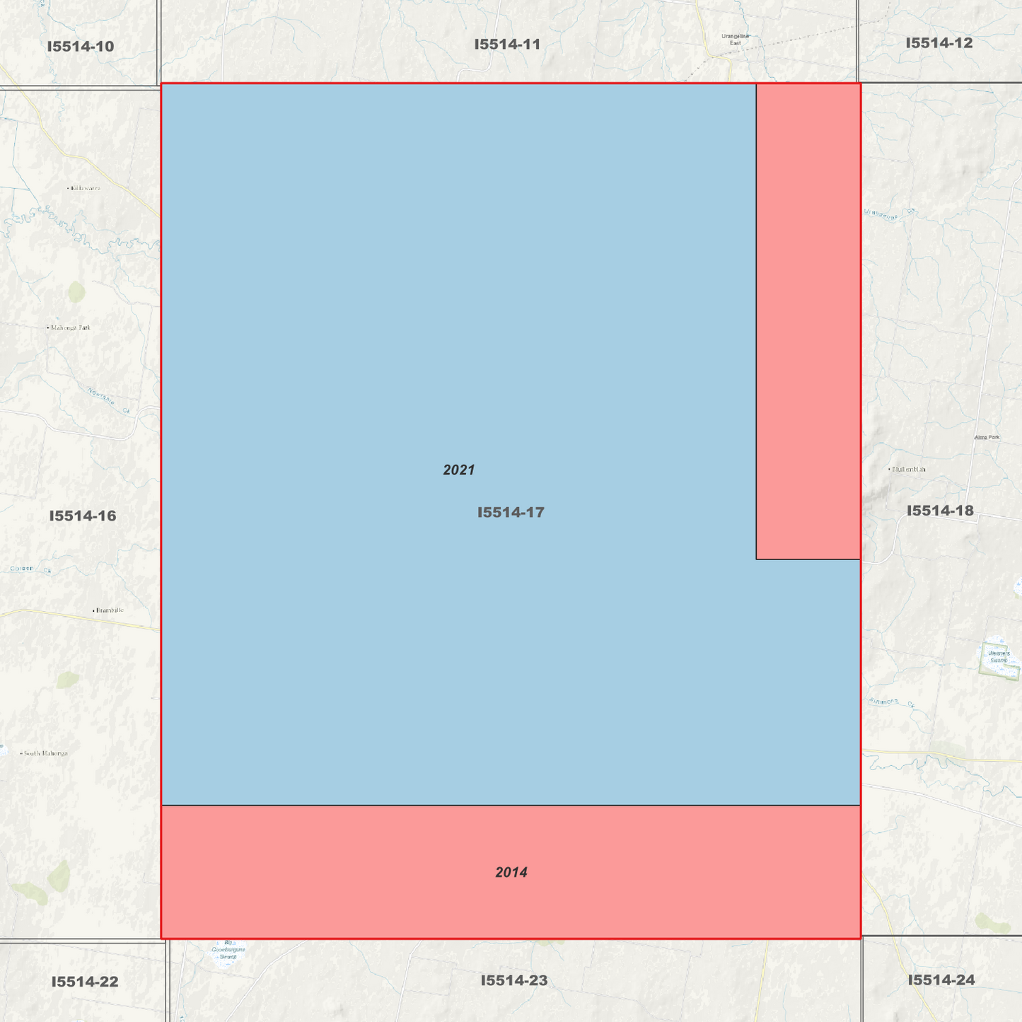 Rand 1m & 5m Digital Elevation Models (I5514-17)