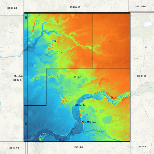 Wilson 1m & 5m Digital Elevation Models (I5514-1)