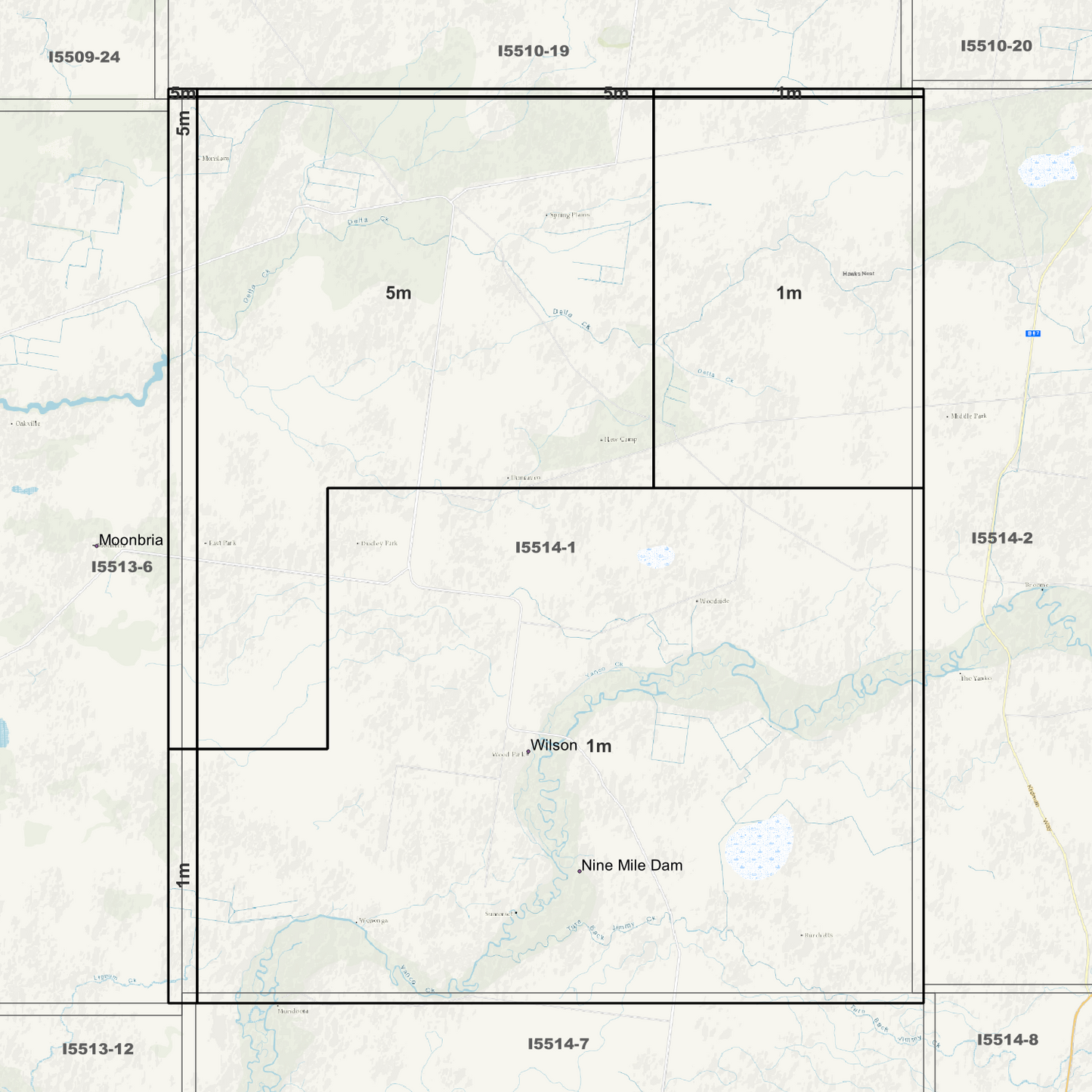 Wilson 1m & 5m Digital Elevation Models (I5514-1)