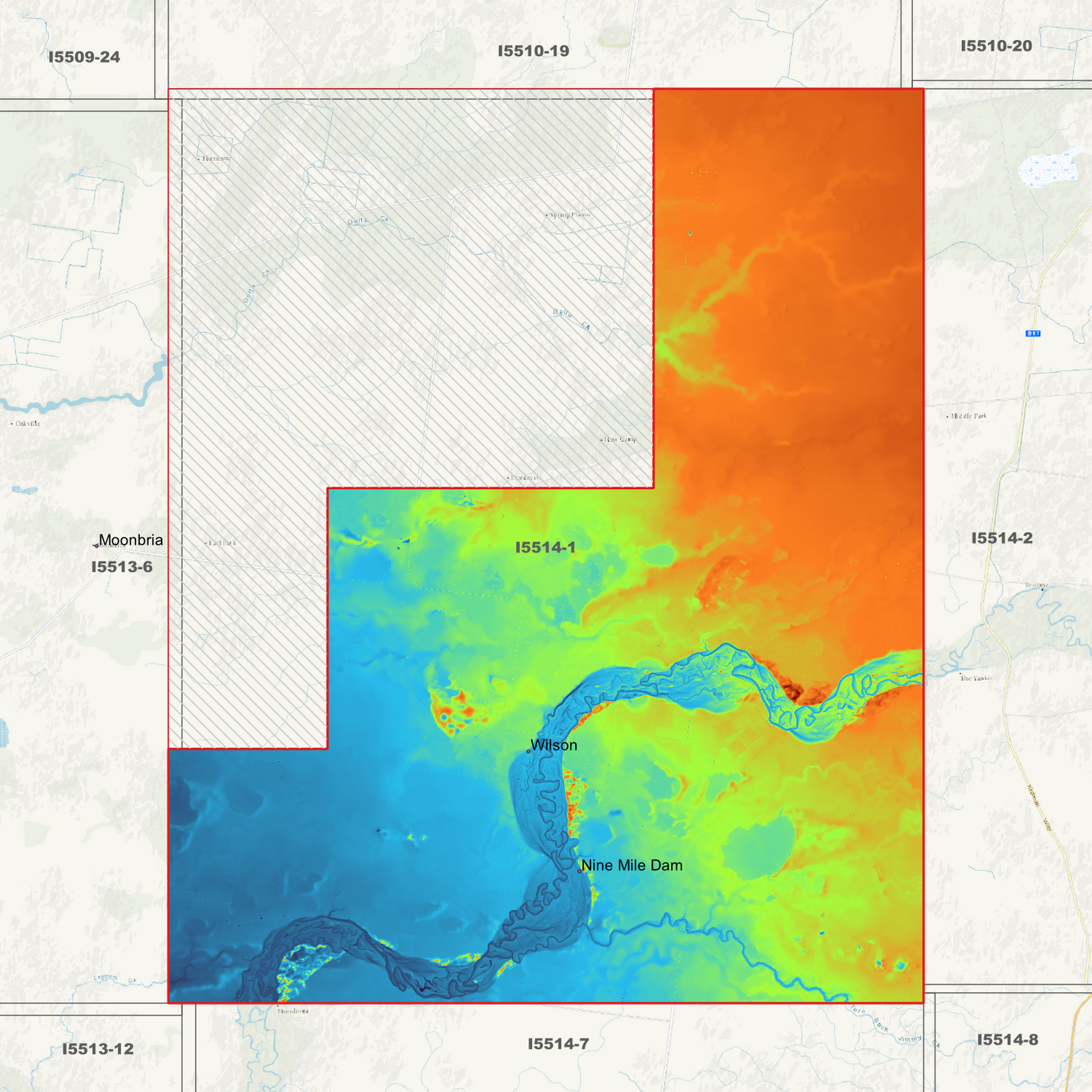Wilson 1m & 5m Digital Elevation Models (I5514-1)