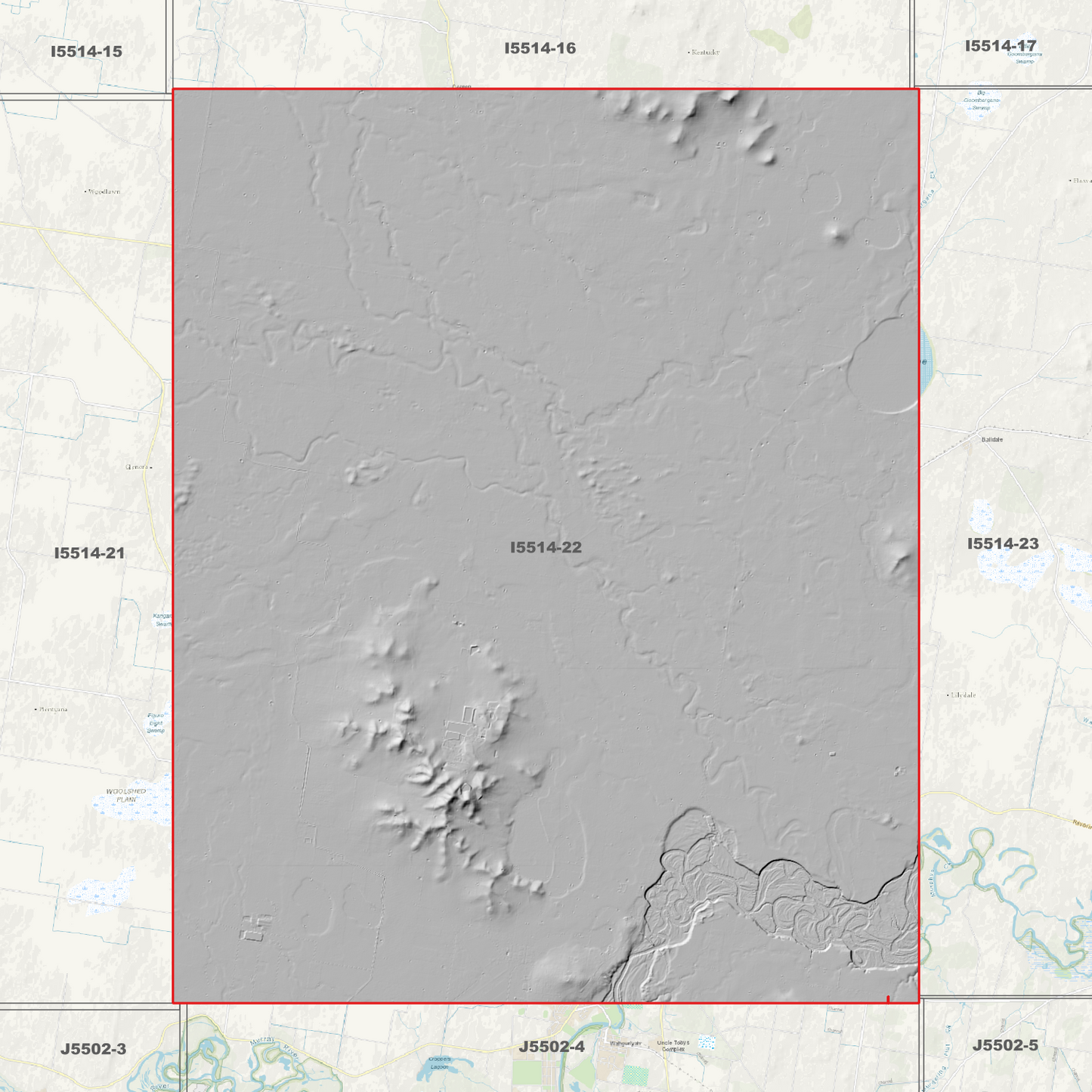 Lowesdale 1m & 5m Digital Elevation Models (I5514-22)