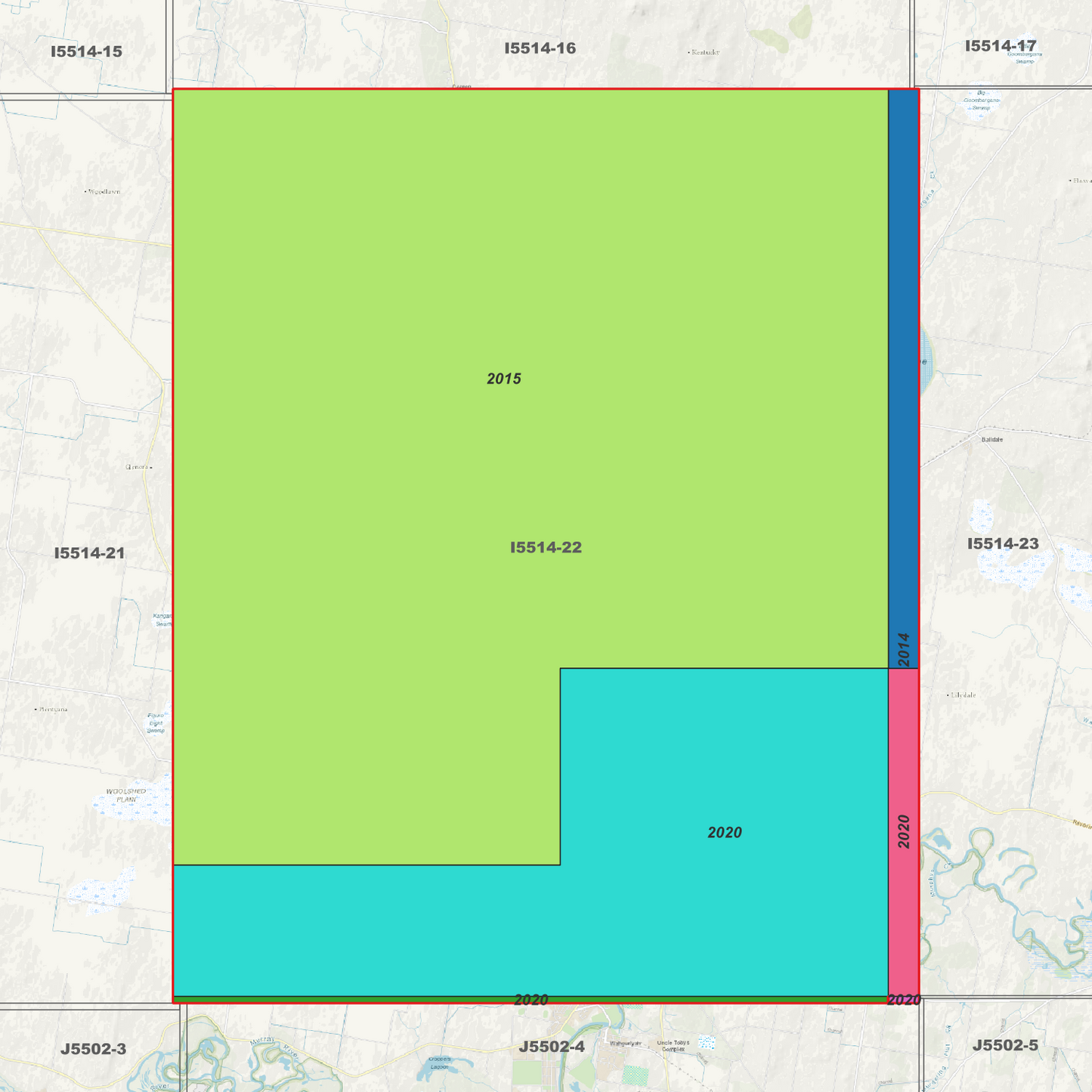 Lowesdale 1m & 5m Digital Elevation Models (I5514-22)
