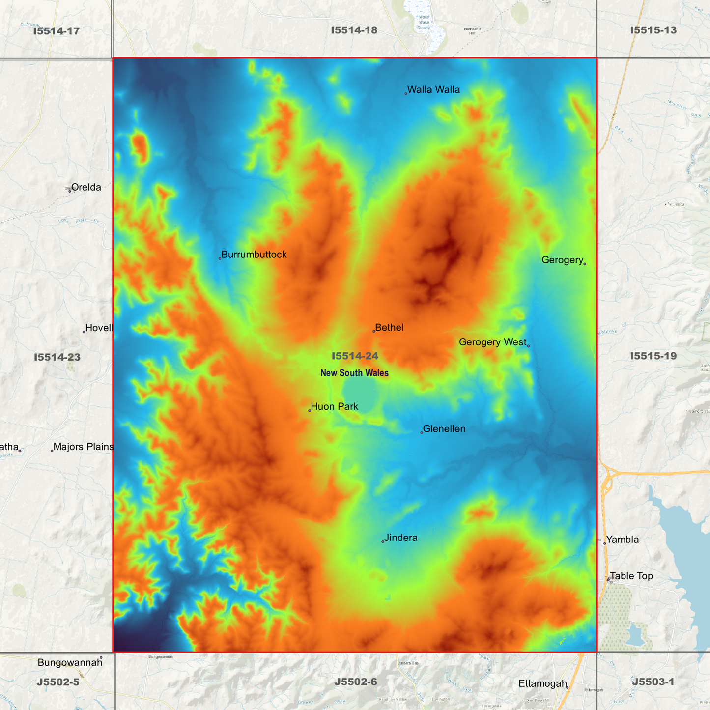 Bethel 1m & 5m Digital Elevation Models (I5514-24)