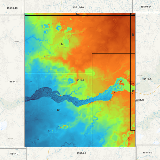 Mundamutta 1m Digital Elevation Models (I5514-2)