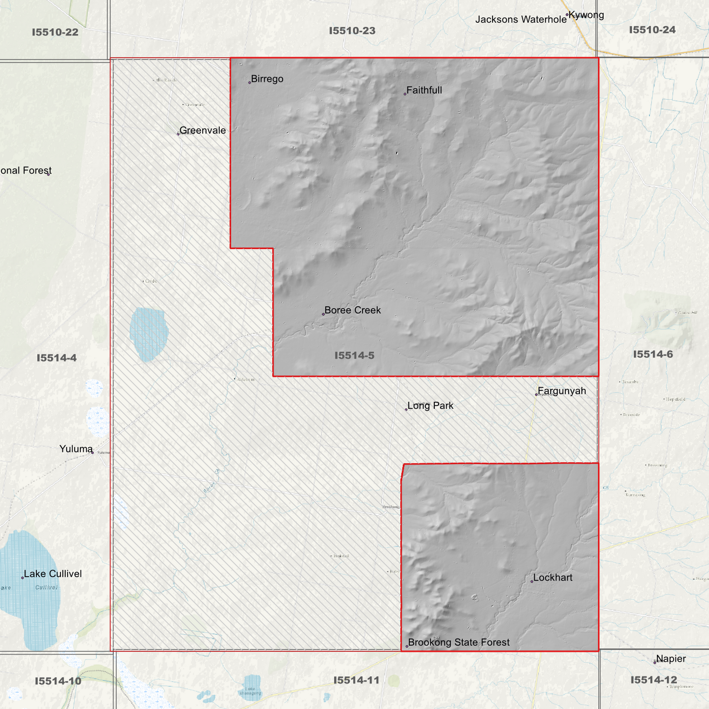 Lockhart 1m & 5m Digital Elevation Models (I5514-5)