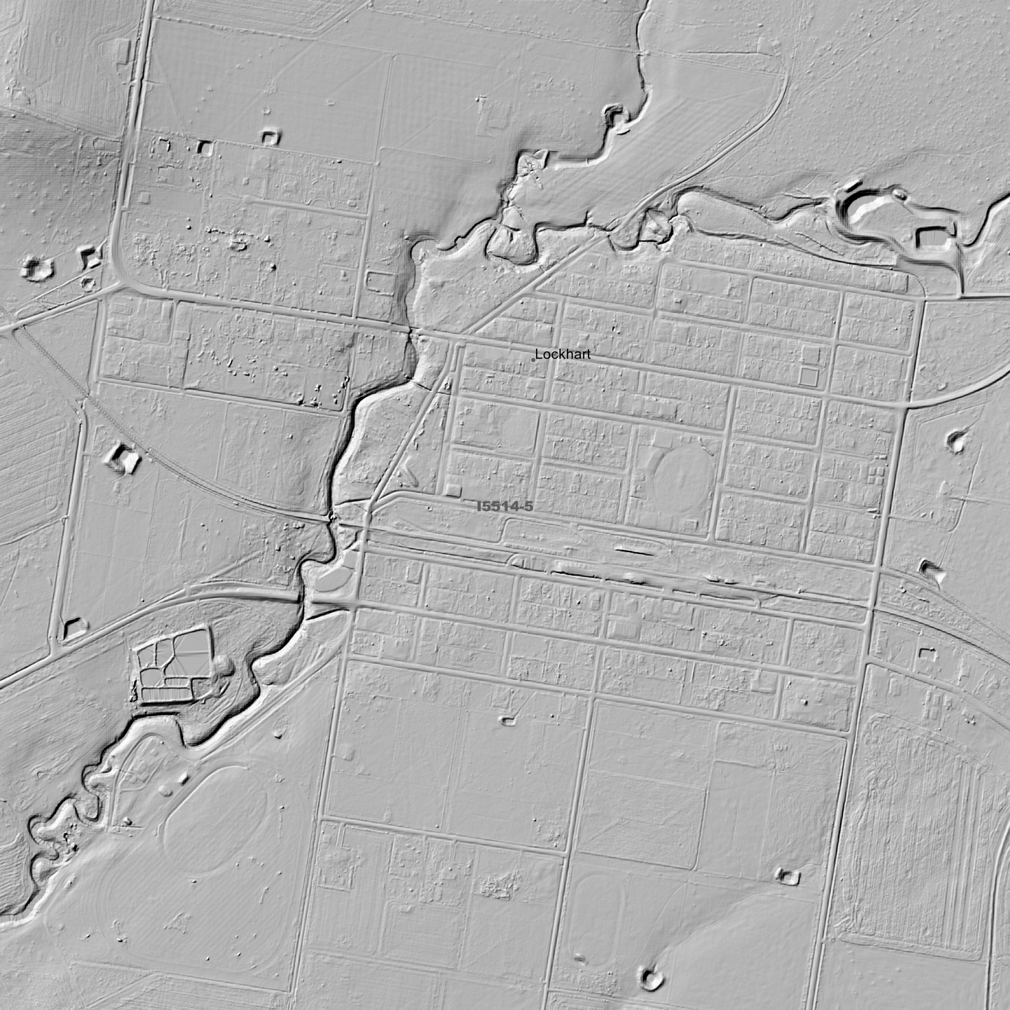 Lockhart 1m & 5m Digital Elevation Models (I5514-5)