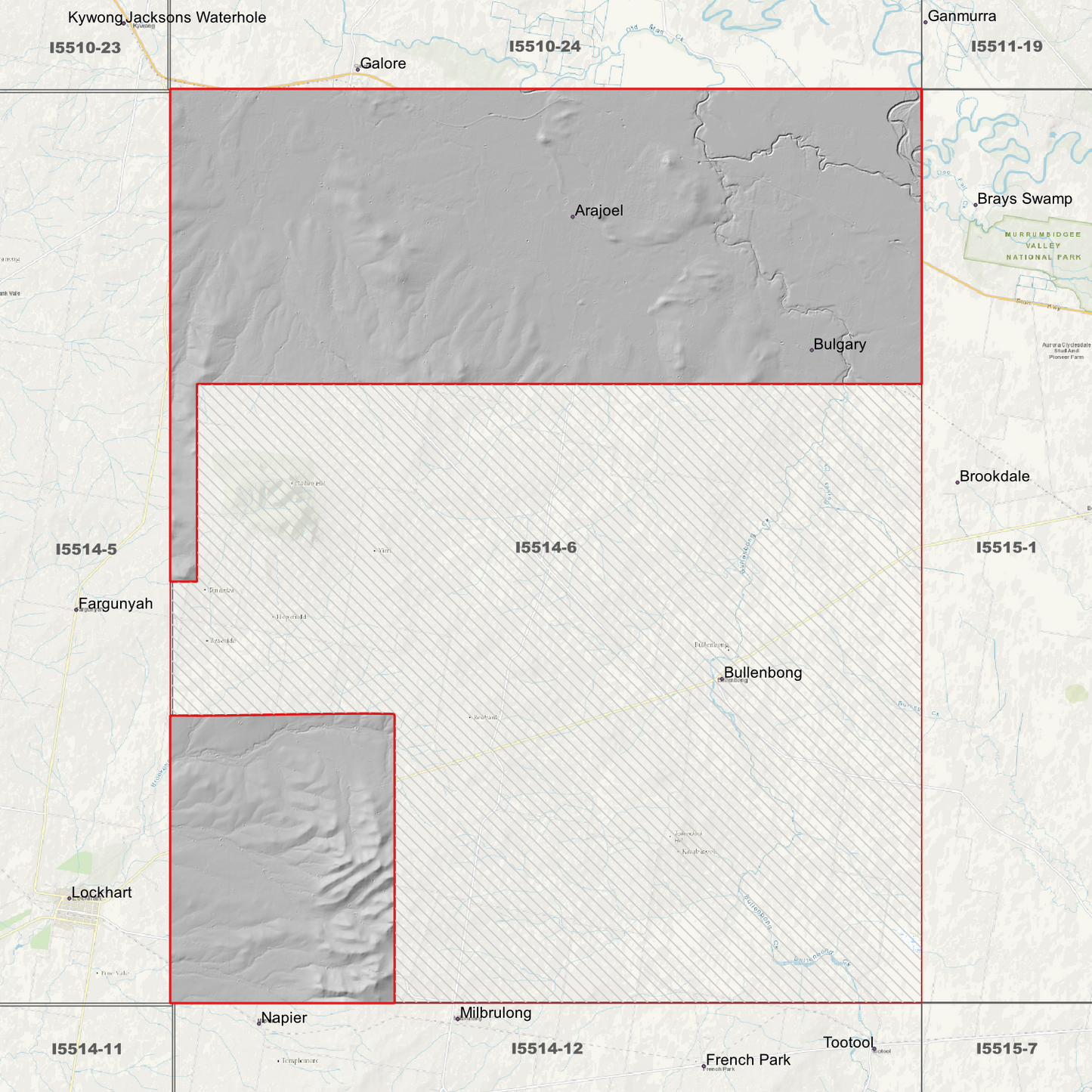 Bulbary 1m & 5m Digital Elevation Models (I5514-6)
