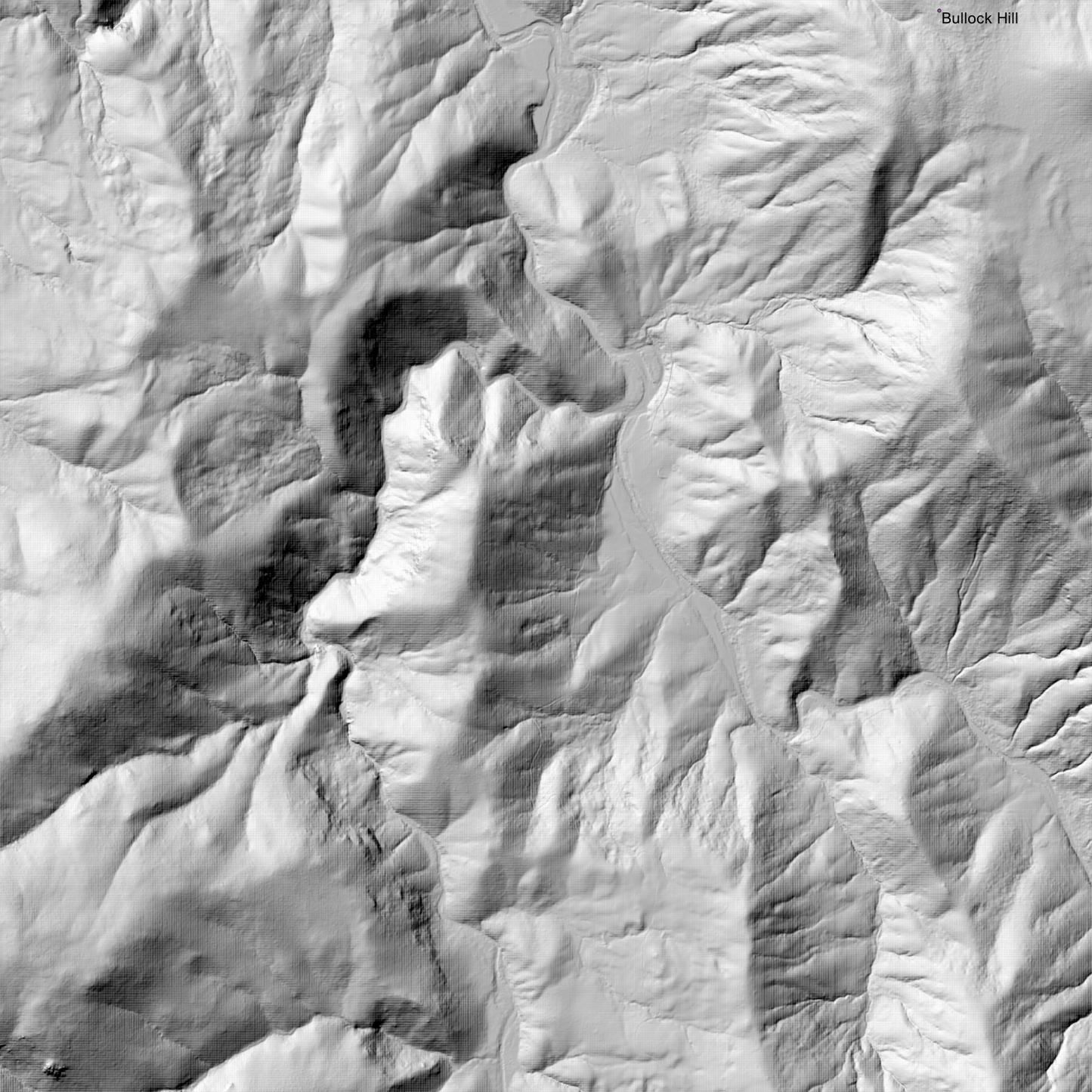 Blowering 1m & 2m Digital Elevation Models (I5515-12)