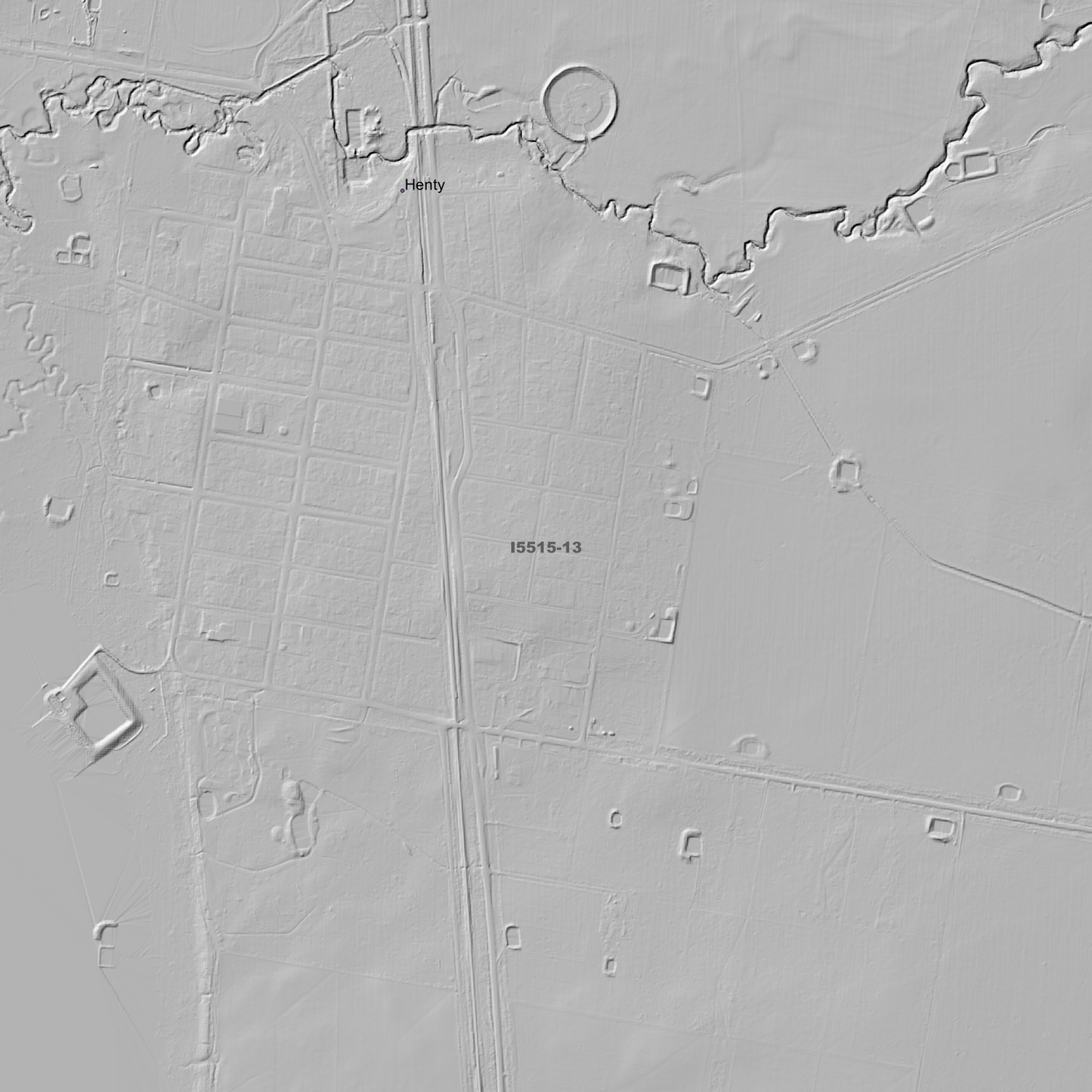Henty 1m & 5m Digital Elevation Models (I5515-13)