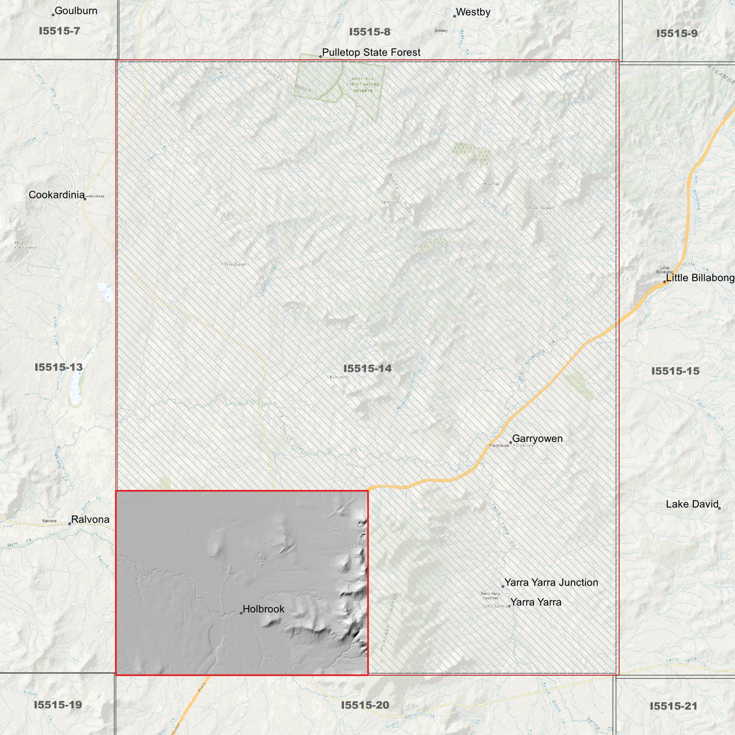 Holbrook 1m, 2m & 5m Digital Elevation Models (I5515-14)