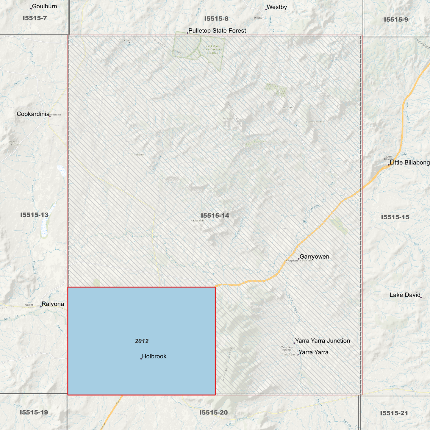 Holbrook 1m, 2m & 5m Digital Elevation Models (I5515-14)