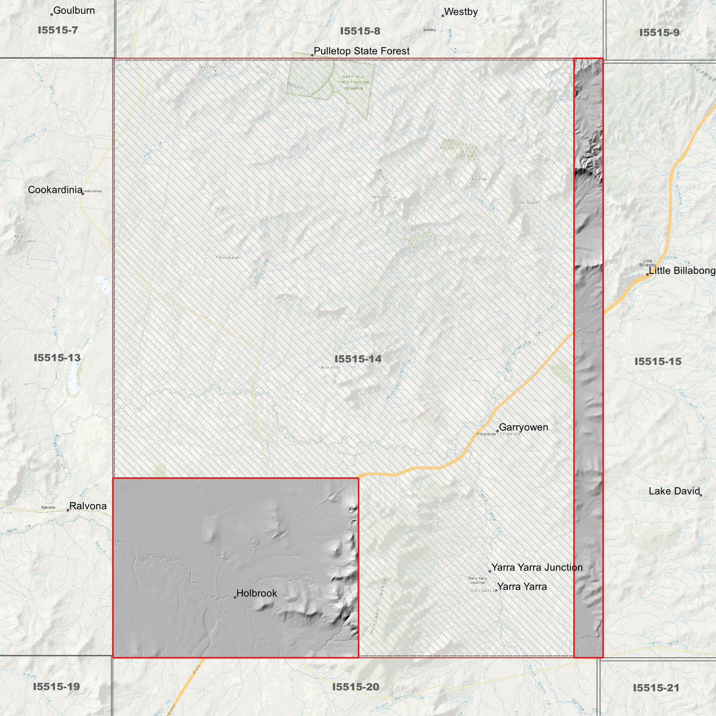 Holbrook 1m, 2m & 5m Digital Elevation Models (I5515-14)